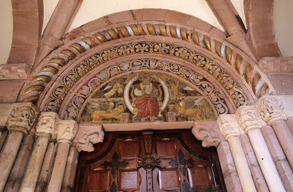 France, Bas-Rhin (67), Sélestat, église Sainte-Foy