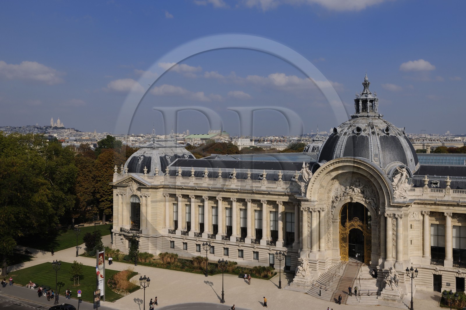 France, Paris (75), Petit Palais de l' architecte Charles Girault (Exposition universelle de 1900)