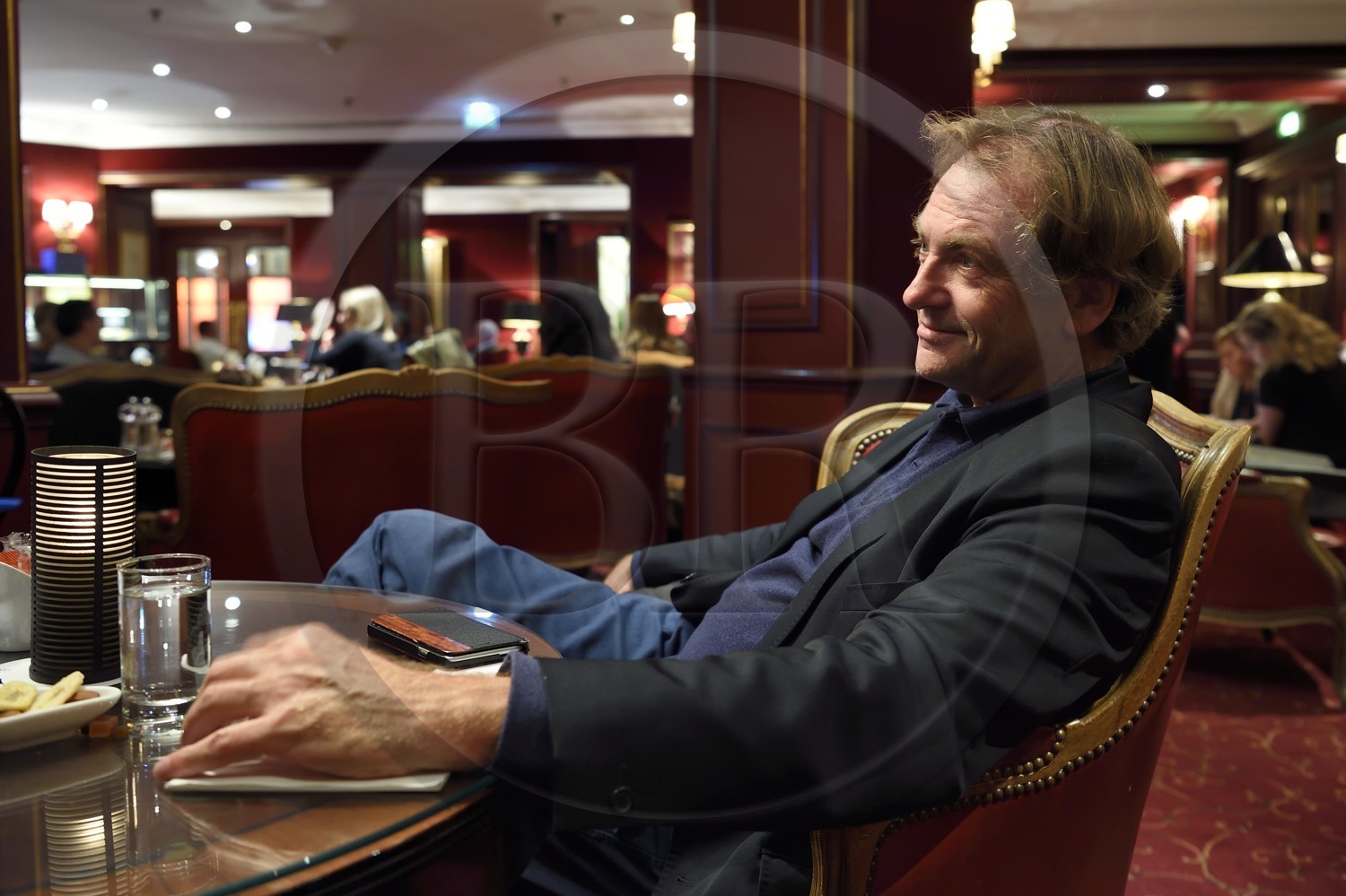 France, Paris (75), Hotel Westin, l'écrivain Didier Van Cauwelaert