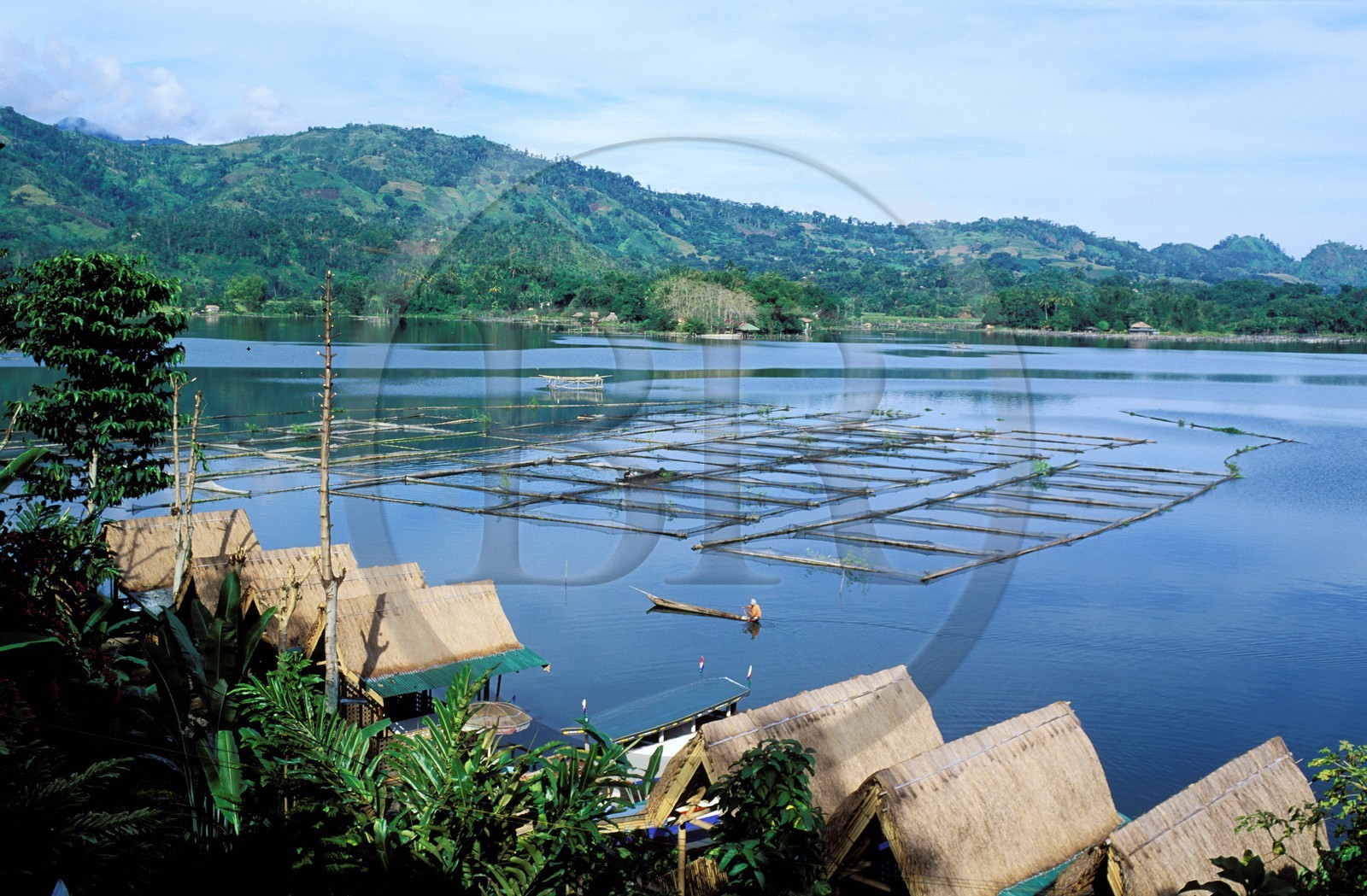 Philippines, île de Mindanao, Lac Sebu