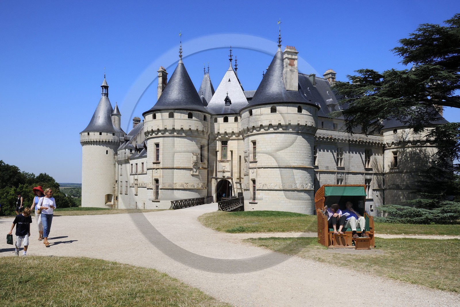 France, Loir et Cher, Loire Valley, listed as World Heritage by UNESCO, Chaumont sur Loire, the castle