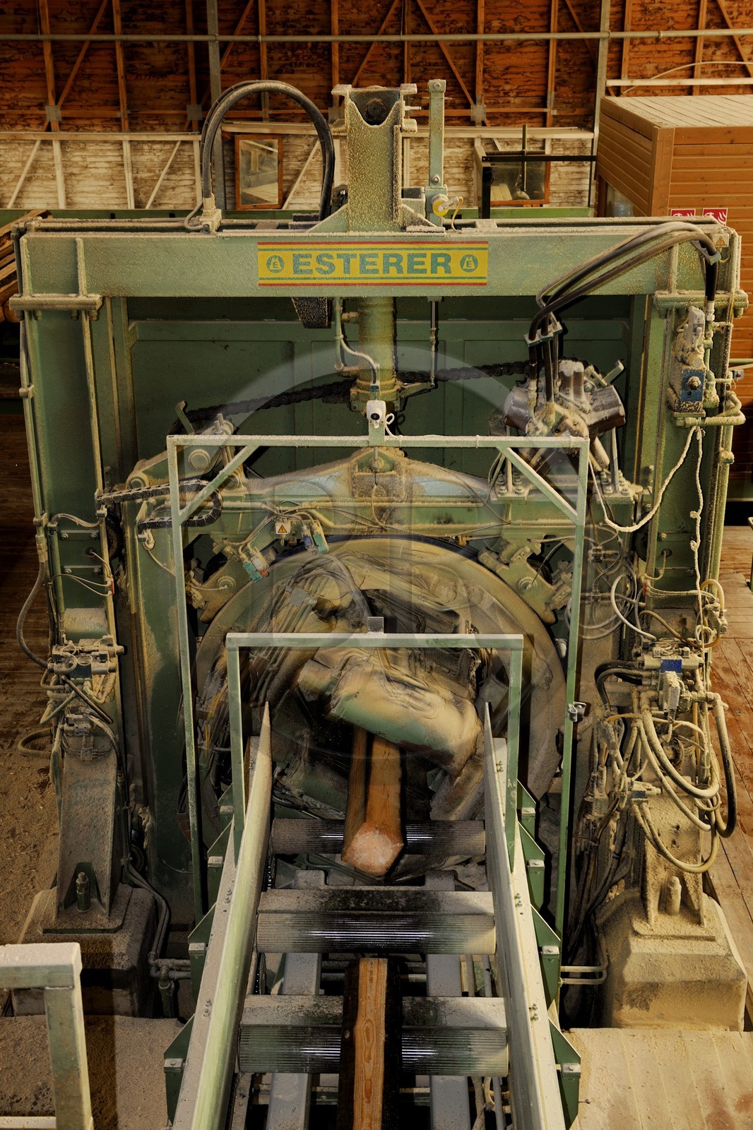 France, Moselle, Abreschviller Sciages sawmill