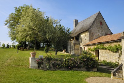 France, Indre et Loire, Loire Valley listed as World Heritage by UNESCO, Seuilly, La Deviniere, Francois Rabelais's house
