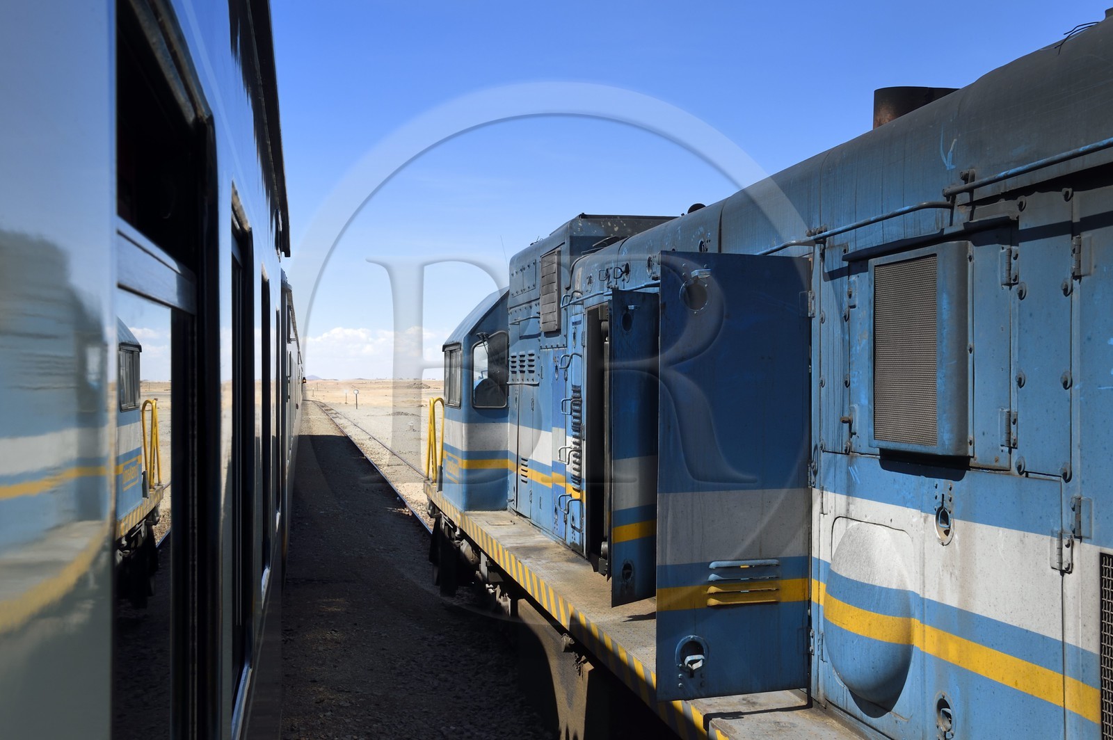Namibia, Erongo region, the Shongololo express train