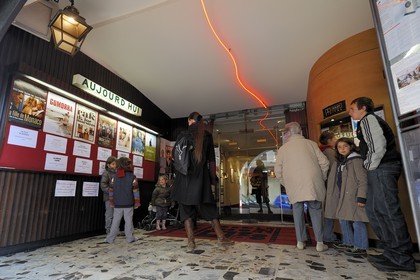 France, Paris (75), la butte monmartre, le cinema studio 28