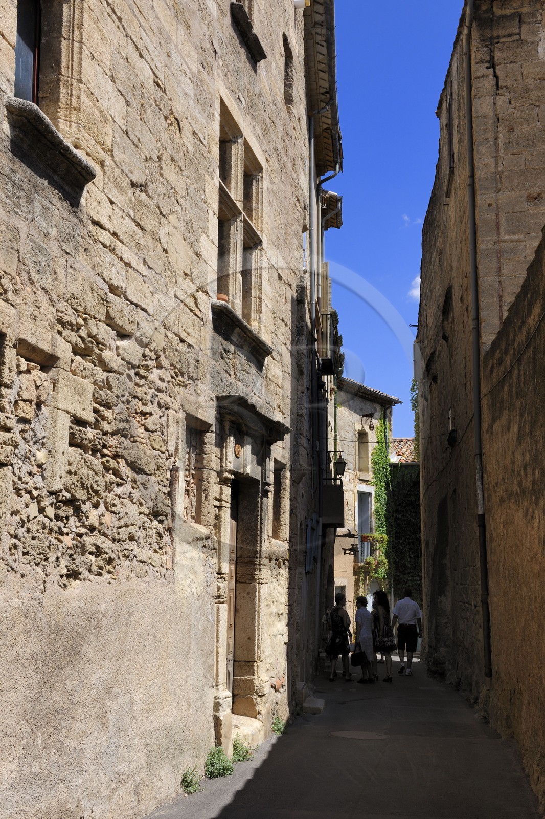 France, Herault, Pezenas, old city, Castle street