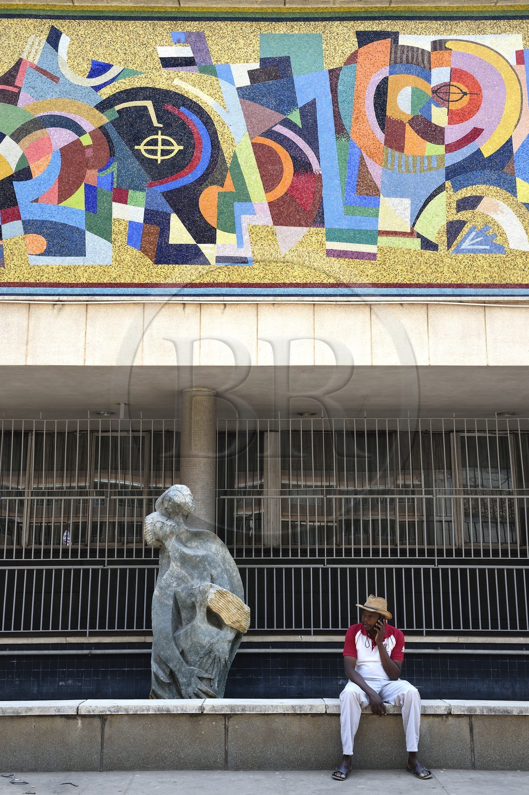 Zimbabwe, Harare, the National Art Gallery