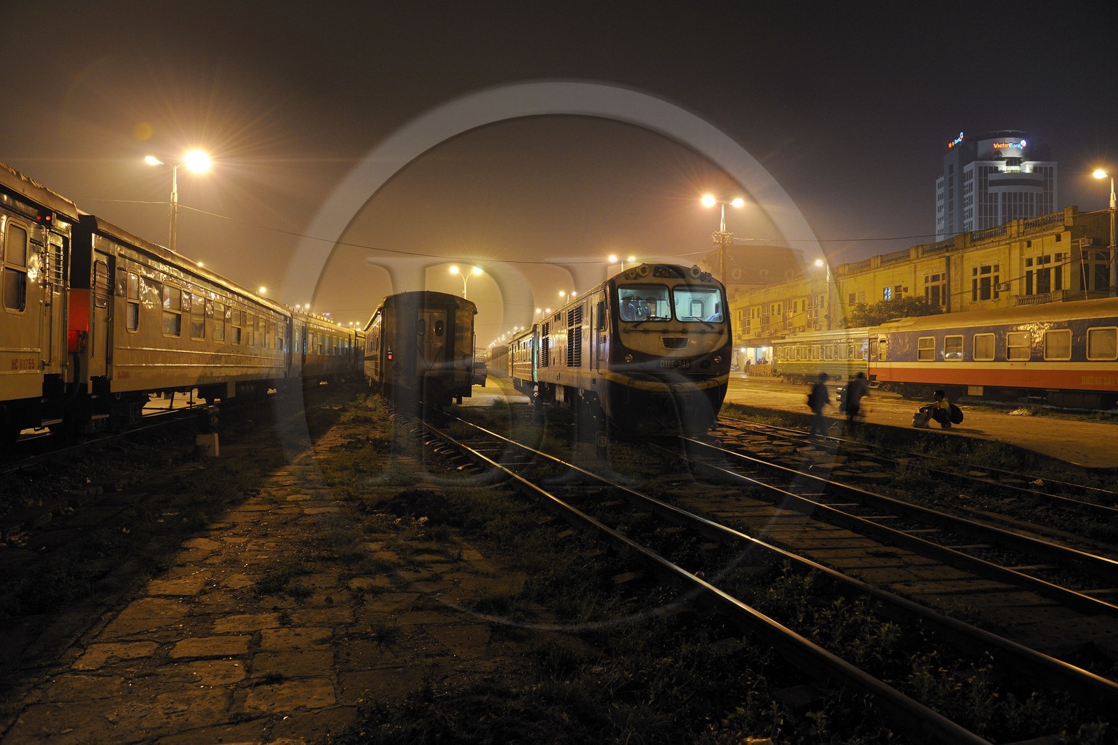 Vietnam, Hanoï, gare centrale