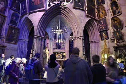 United Kingdom, Hertfordshire, Leavesden, Leavesden Film Studios, Harry Potter Studio Tour London, the scene of the eight Harry Potter movies' making of, Dumbledore's office in Hogwarts School