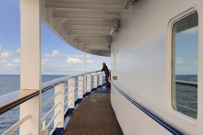 Islande, vers le Détroit du Danemark, croisière à bord du bateau de croisière le Princess Danae