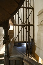 France, Finistère (29), Morlaix, le musée de Morlaix, maison à pans de bois du XVIème siècle dite Maison à lanterne ou à pondalez