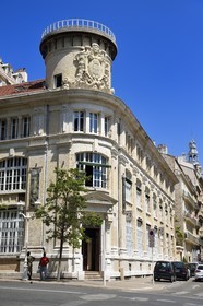 France, Var (83), Toulon, restaurant et lieu culturel Le Télégraphe dans l'ancienne Poste