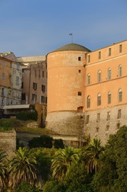 France, Haute-Corse (2B), Bastia, la Citadelle quartier de Terra-Nova, l'ancien palais des gouverneurs génois qui héberge le Musée d'Histoire de Bastia
