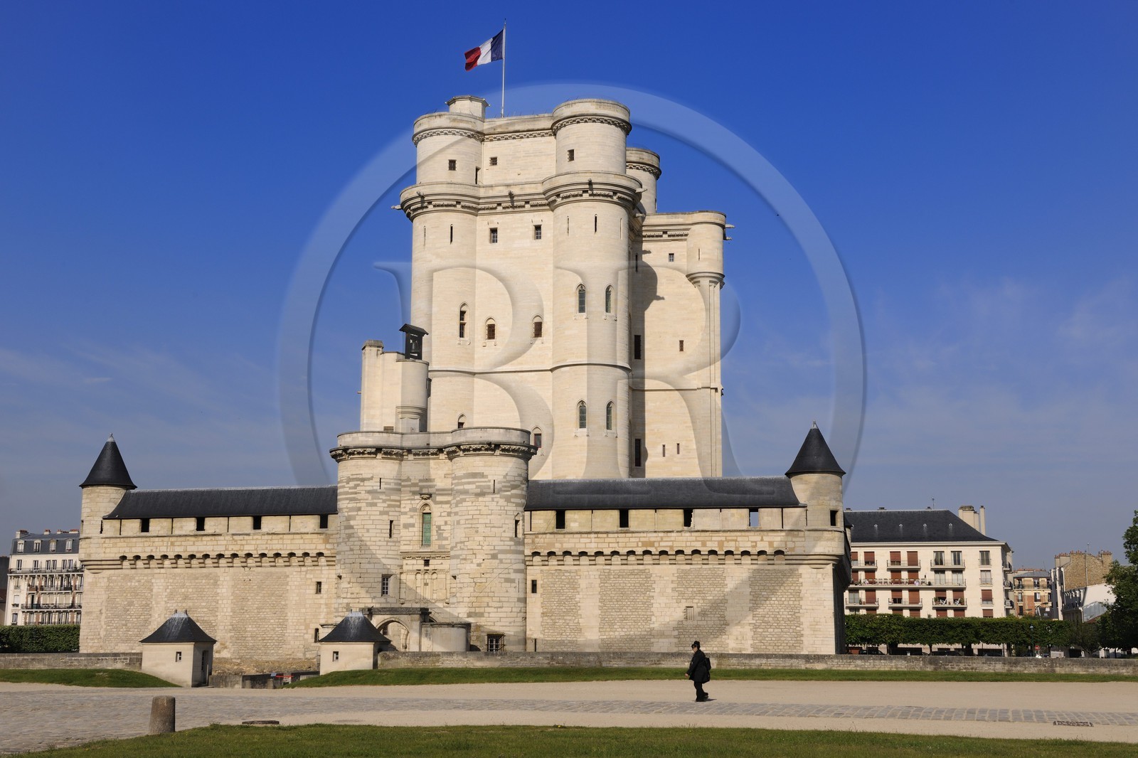 France, Val-de-Marne (94), Vincennes, le château de Vincennes, le donjon