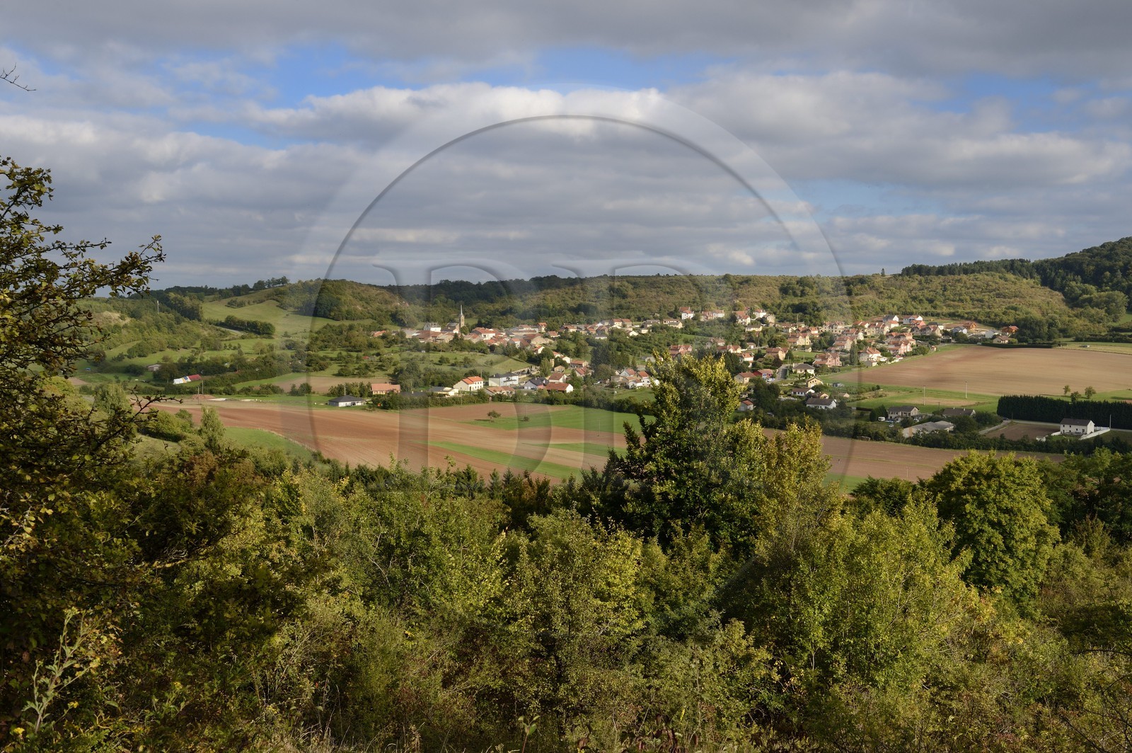 France, Moselle (57), le village de Veckring