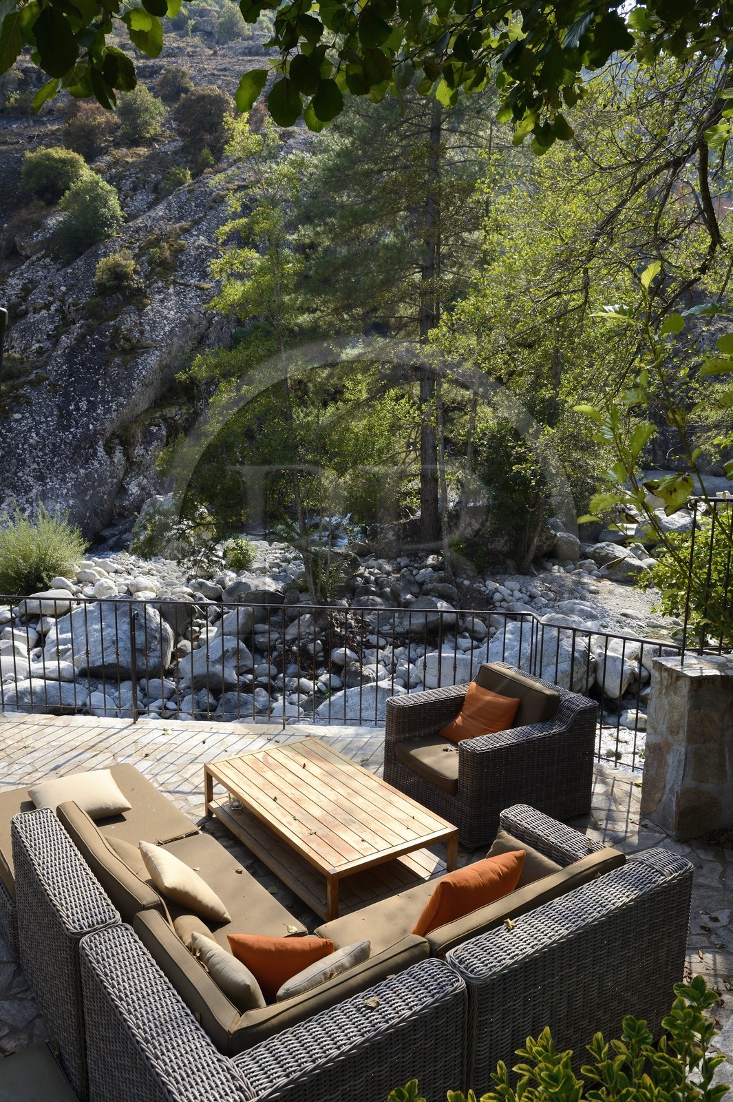 France, Haute-Corse (2B), Corte, Vallée de la Restonica, Hotel Colonna