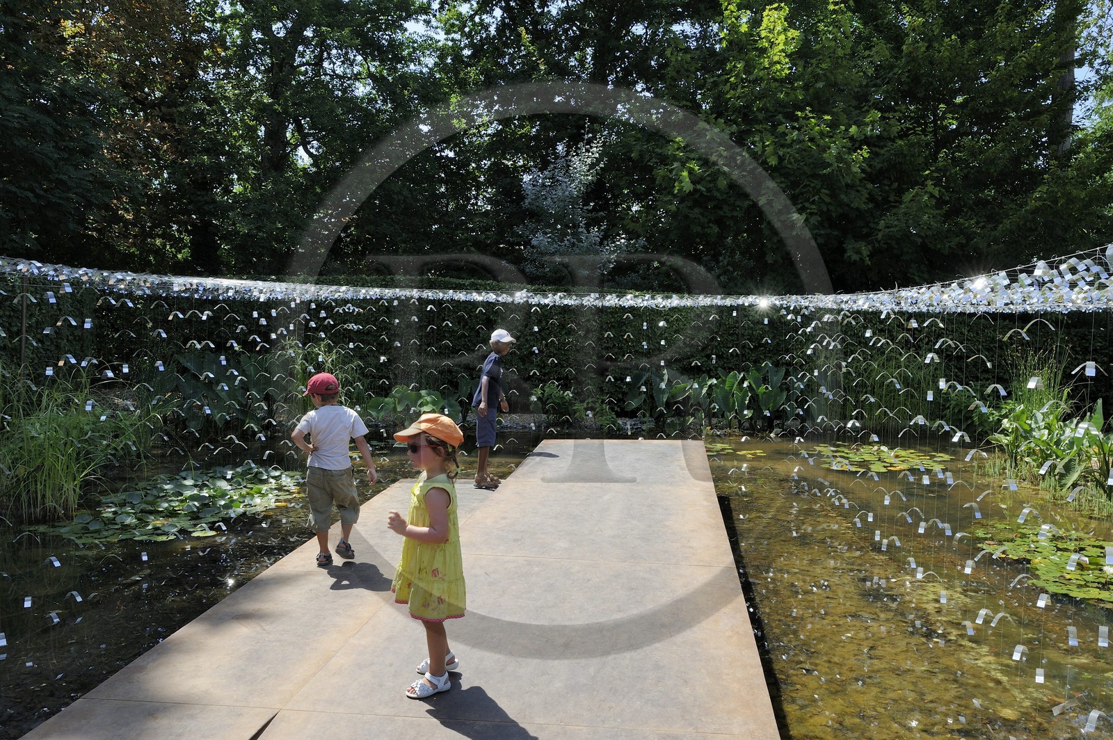 France, Loir et Cher, Loire Valley, listed as World Heritage by UNESCO, Chaumont sur Loire castle, International Festival of the Chaumont gardens