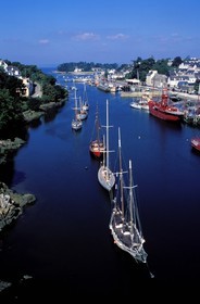 France, Finistere, Douarnenez town, the Museum harbour