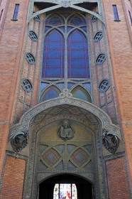 France, Paris (75), église Néo-gothique Saint-Jean de Montmartre place des Abbesses