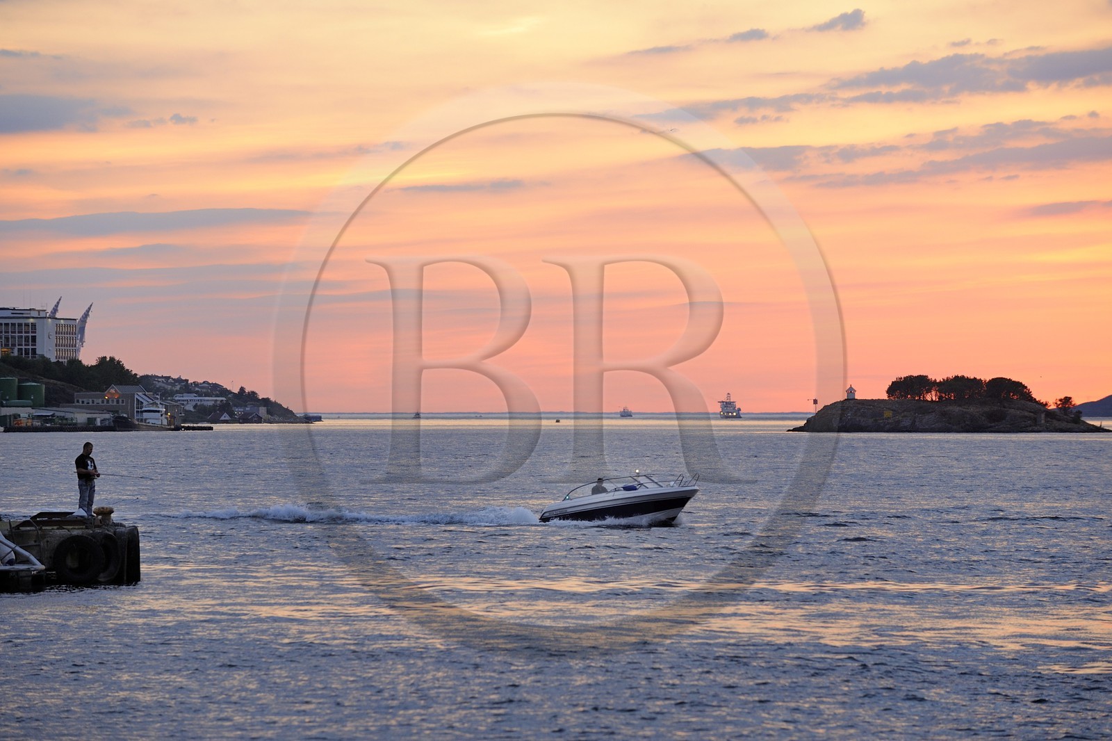 Norvège, Rogaland, Stavanger, le port