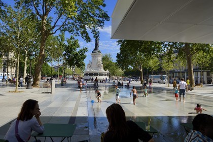 France, Paris (75), place de la République
