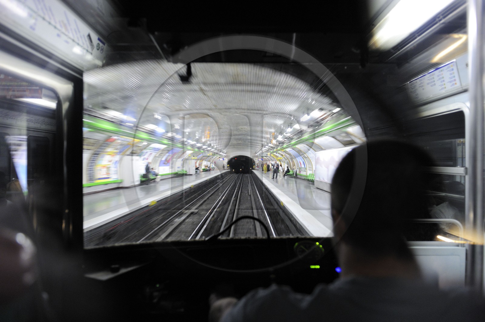 France, Paris, travel in the Paris metro