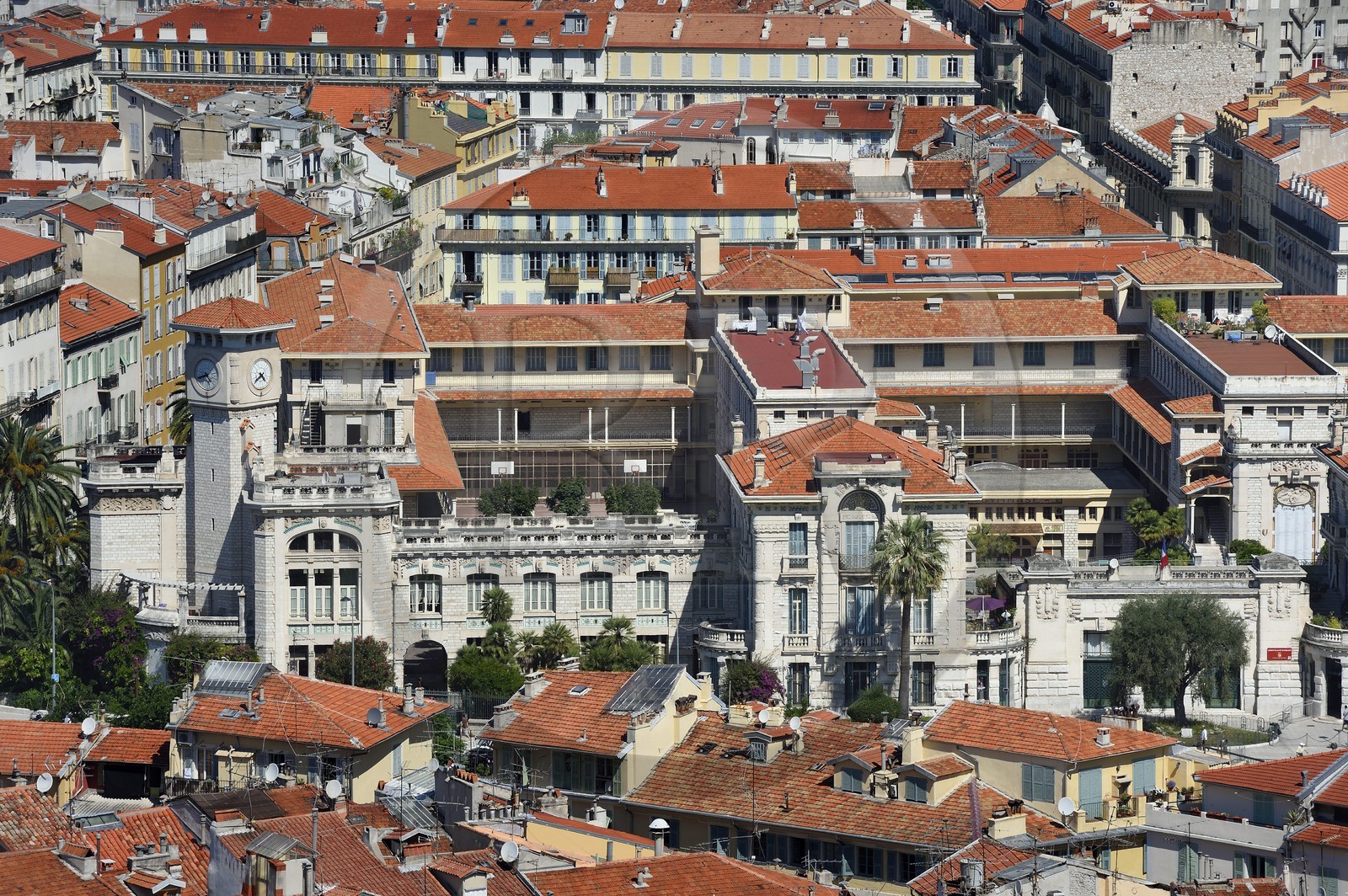 France, Alpes-Maritimes (06), Nice, vieille ville, le lycée Masséna