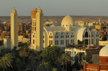 Egypt, Haute Egypte, Nubie, vallée du Nil, Aswan, Archangel Michael's Coptic Orthodox Cathedral