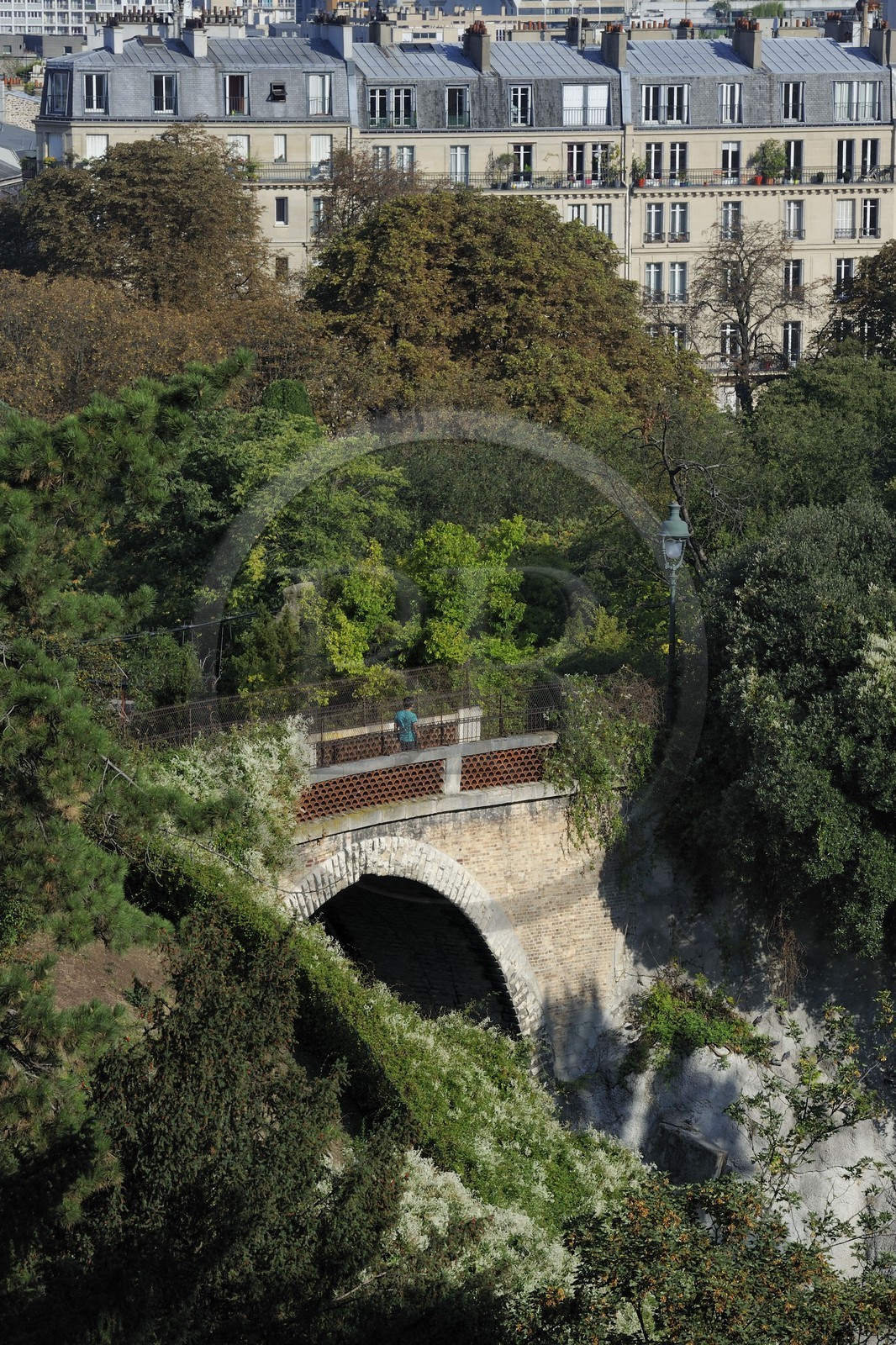France, Paris (75), parc des Buttes Chaumont