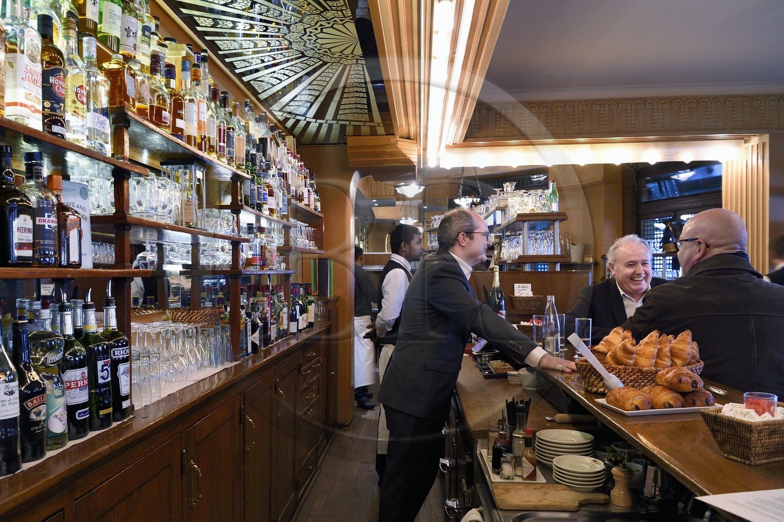 France, Paris (75), la Brasserie Le Sélect boulevard Montparnasse