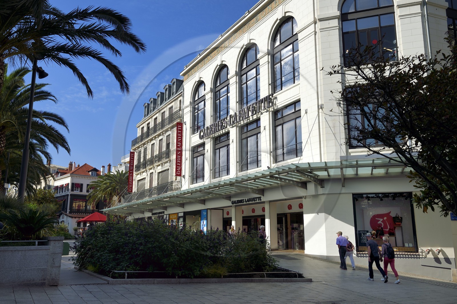 France, Pyrénées-Atlantiques (64), Pays-Basque, Biarritz, les Galeries Lafayettes