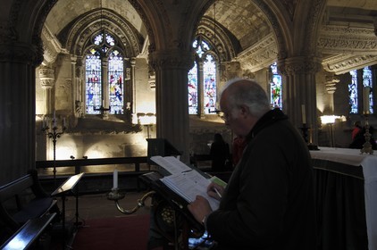United Kingdom, Scotland, Midlothian, Roslin, Rosslyn Chapel