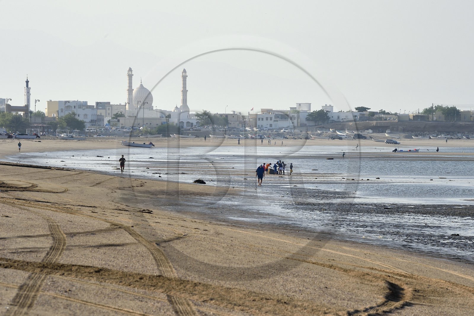 Sultanat d'Oman, gouvernorat de Ash Sharqiyah, ville et port de Sour, le vieux quartier de pêcheurs de Al Ayjah