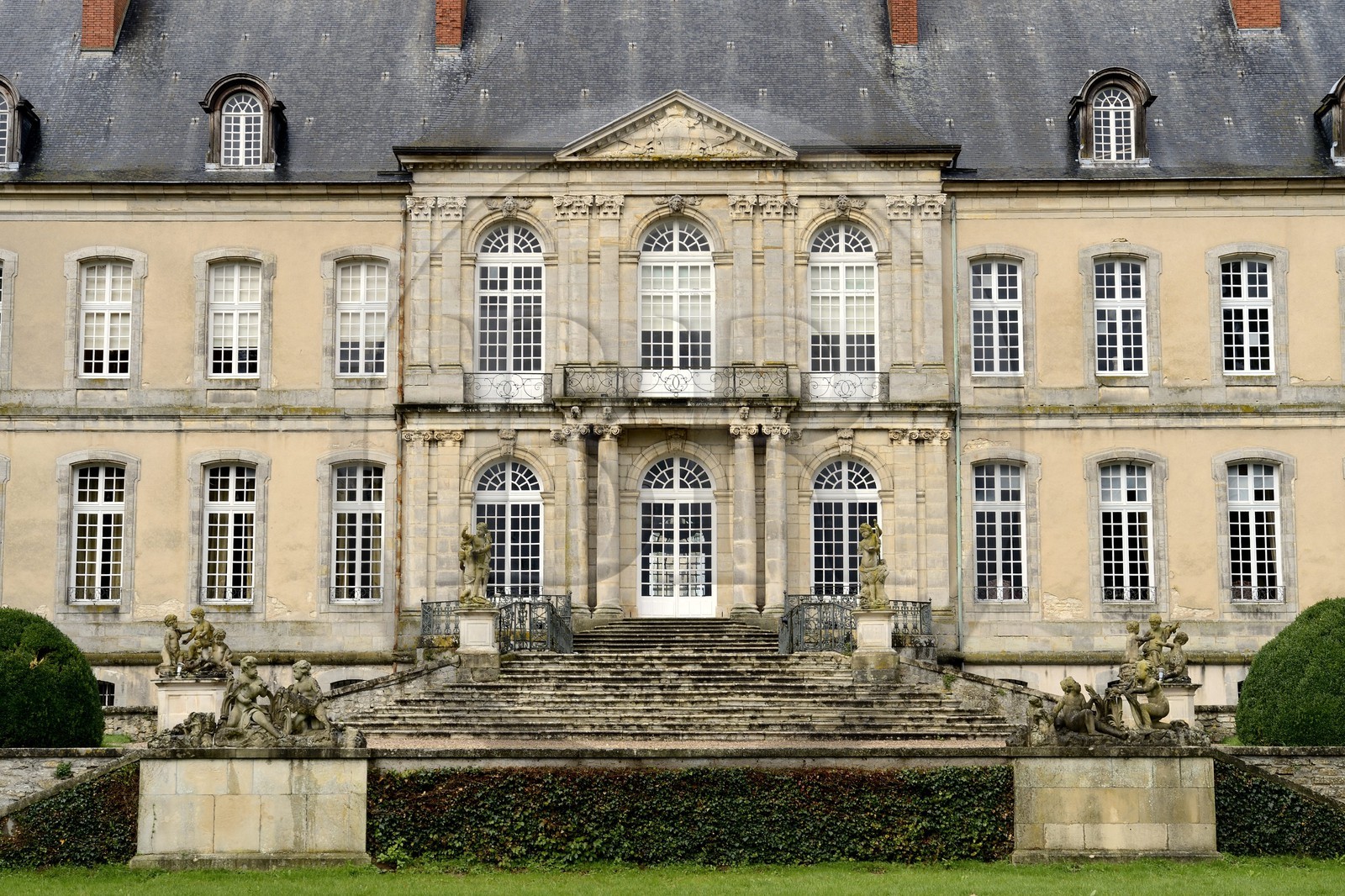 France, Meurthe-et-Moselle, Saintois region, Castle of Beauvau-Craon also called chateau d'Haroué