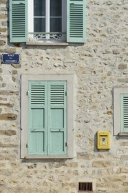 France, Seine-et-Marne (77), village de Maincy qui jouxte le domaine du château de Vaux-le-Vicomte, boite aux lettres