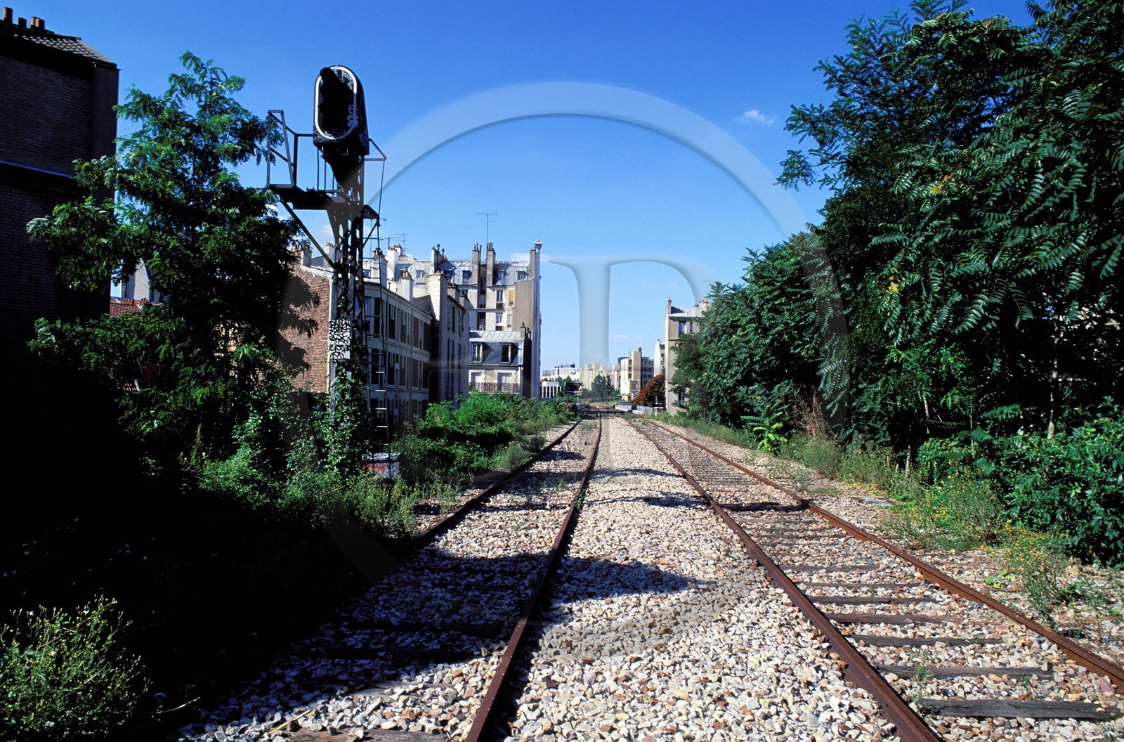 France, Paris (75), la petite ceinture (ancienne voie ferrée dans le 12ème arr.)