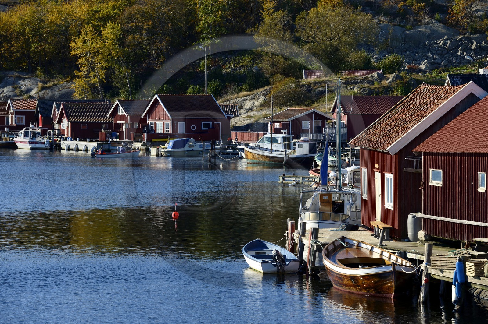 Sweden, Västra Götaland, Koster Islands, the Koster sound at Vastra bryggan on Nordkoster island