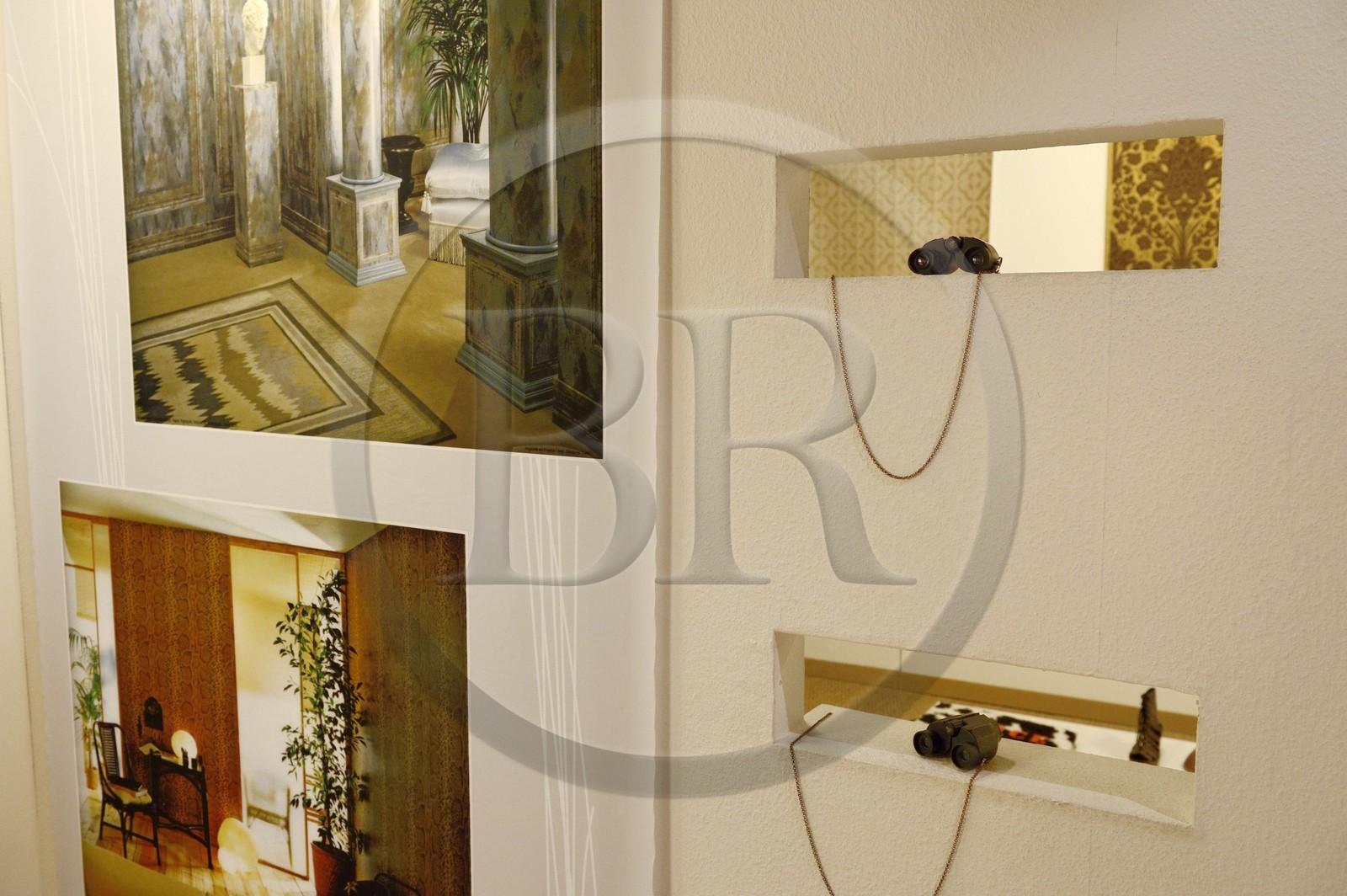 France, Haut Rhin, Mulhouse, Rixheim, Museum of the wallpaper