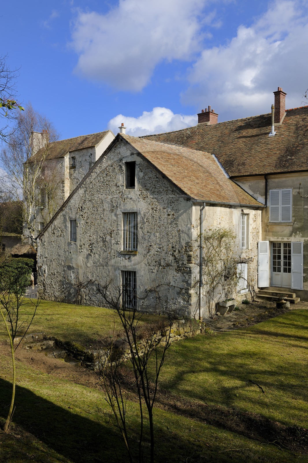 France, Yvelines (78), Saint-Cyr-l'Ecole, la ferme de Gally sur le Domaine de Versailles