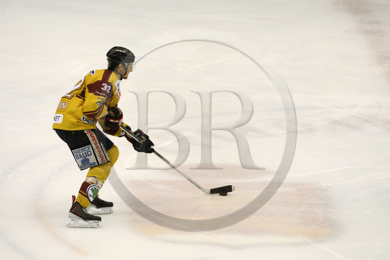 France, Haute-Savoie (74), Morzine, match de hockey sur glace du Hockey Club Morzine-Avoriaz appelé les Pingouins