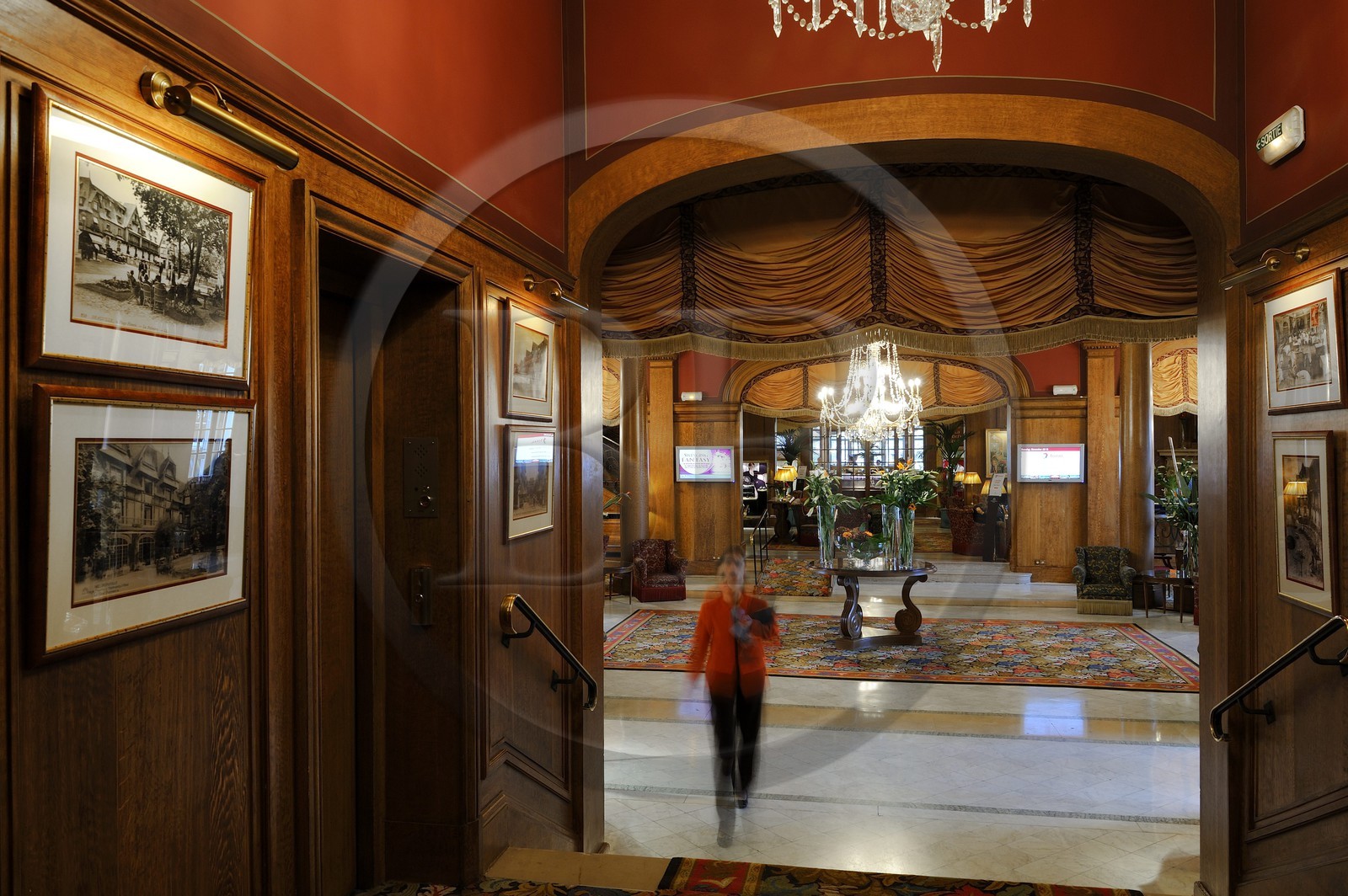 France, Calvados, Pays d'Auge, Deauville, Normandy Hotel (Barriere group)