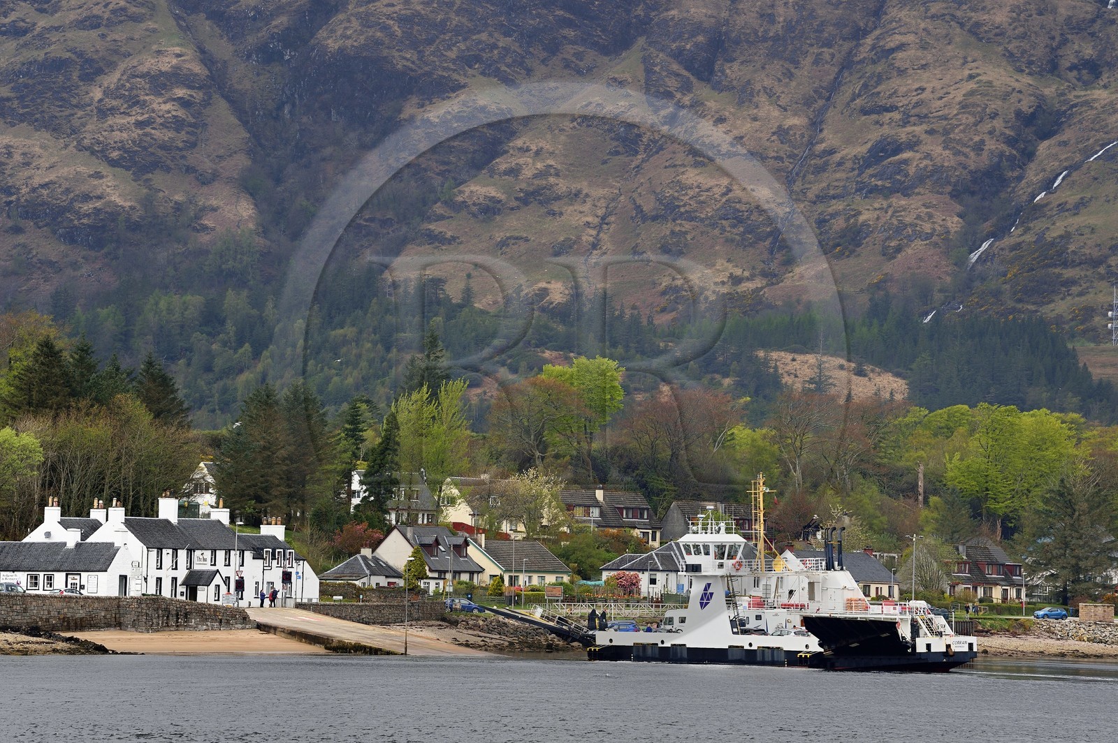 Royaume-Uni, Ecosse, Highland, région de Fort William, ferry de Corran à Ardgour
