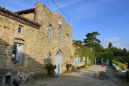 France, Loire (42), Parc Naturel Régional du Pilat, Malleval, chambres d'hôtes du château de Volan
