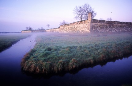 France, Charente-Maritime (17), le cité fortifiée de Brouage