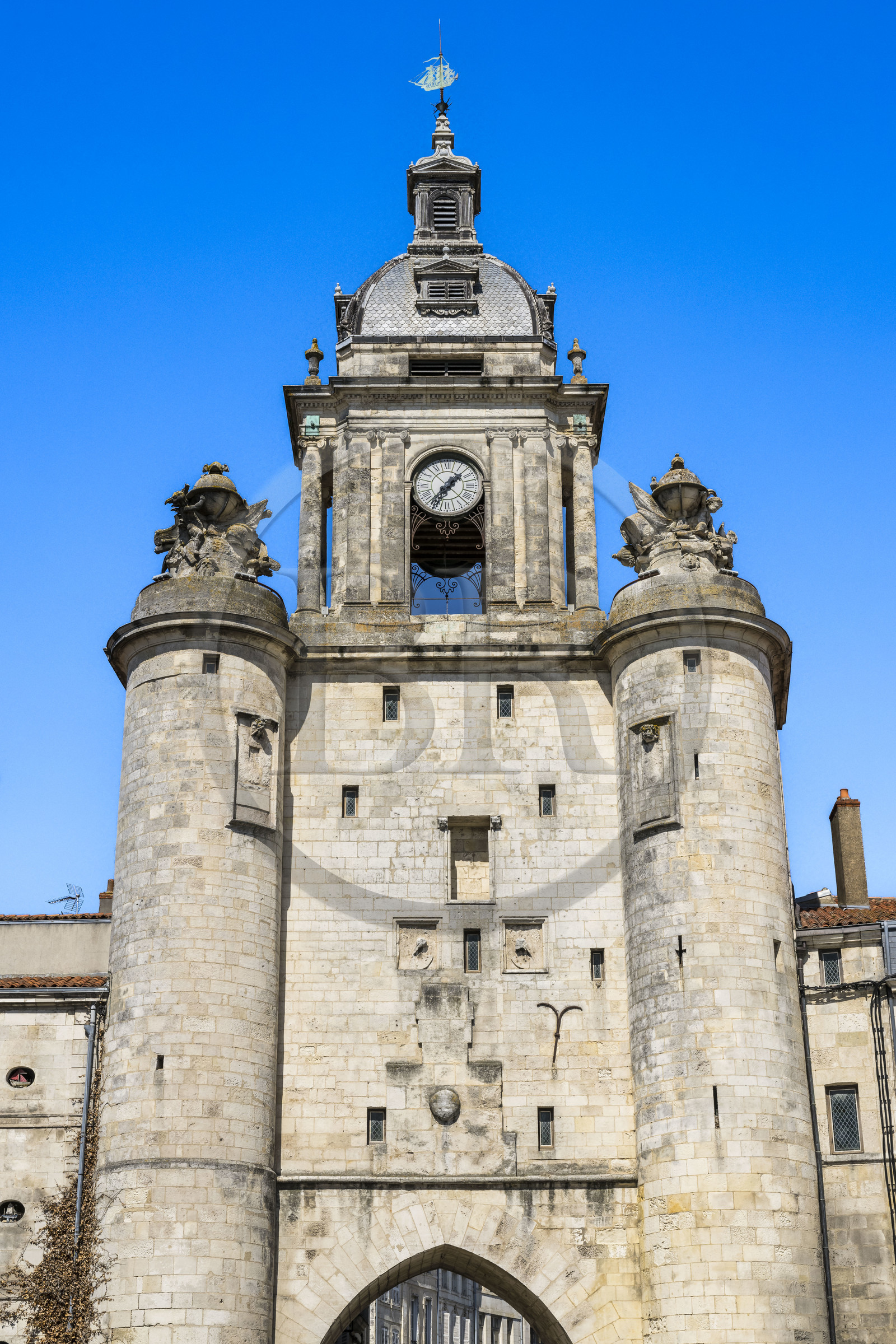 France, Charente Maritime, La Rochelle, the Great Clock Gate