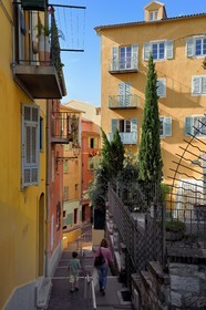 France, Alpes-Maritimes (06), Nice, vieille ville, rue Francois Zanin
