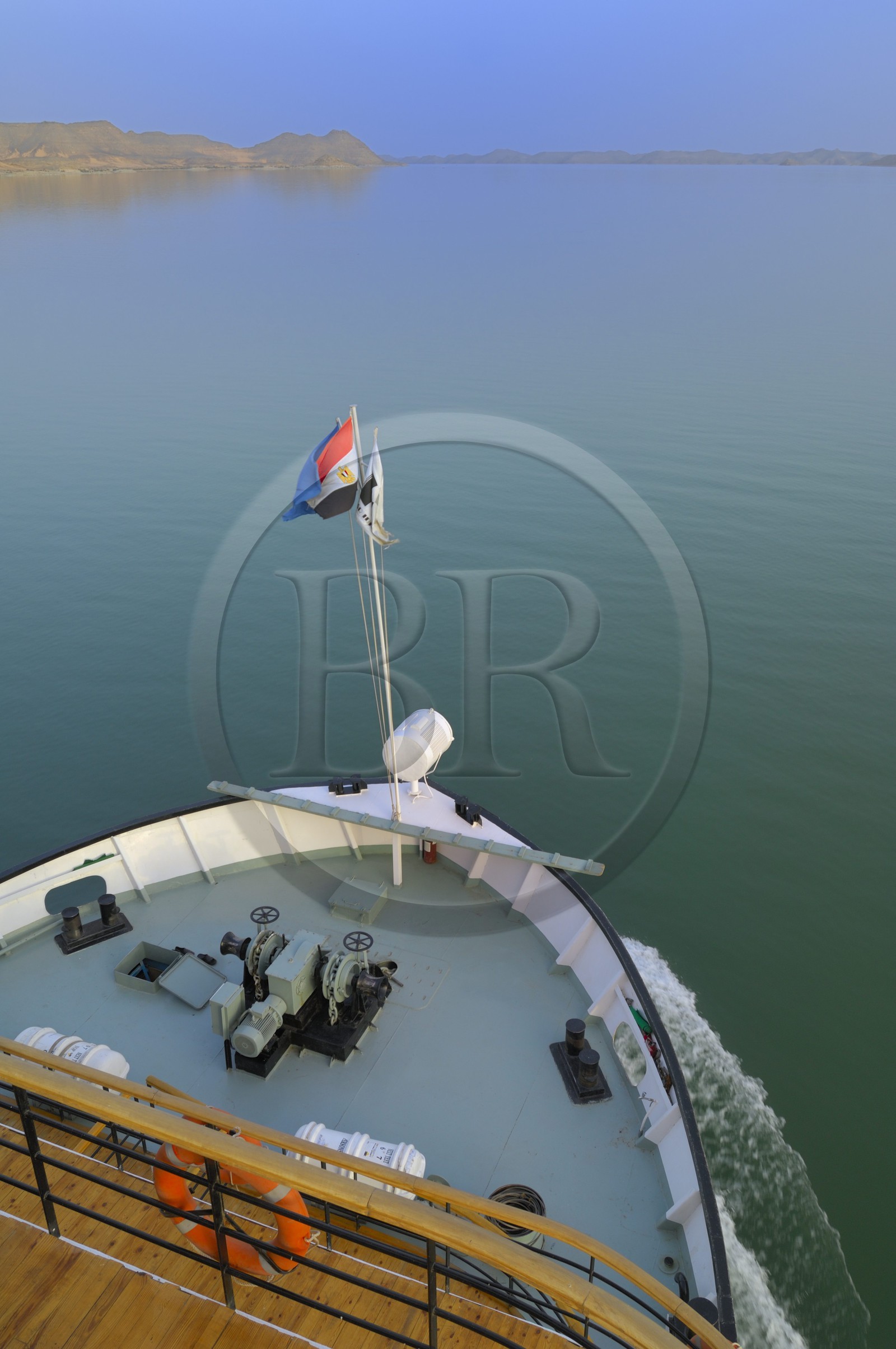 Egypte, Haute Egypte, Nubie, Lac Nasser, croisière sur le lac à bord du bateau Qasr Ibrim