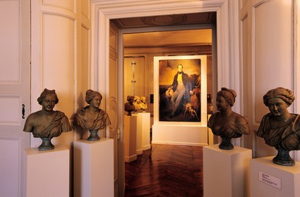 France, Saone et Loire, Mâcon, Lamartine museum in the Senece mansion
