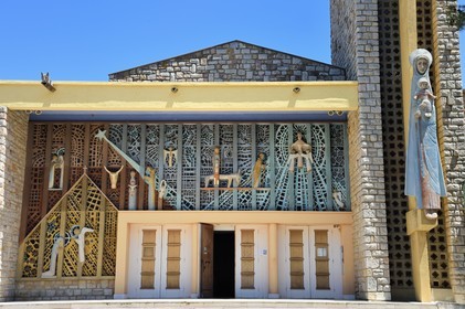 France, Var (83), Hyères, Chapelle de Notre-Dame-de-Consolation dans le quartier de Costebelle