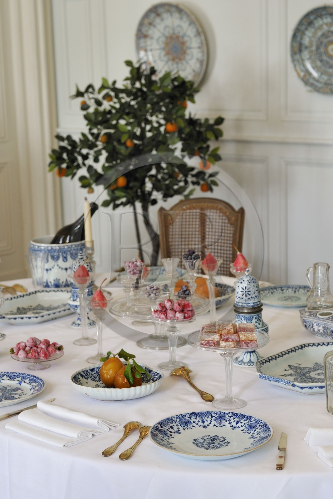 France, Seine-Maritime (76), Rouen, musée de la céramique avec une importante collection de faïences axée sur l'évolution de la production rouennaise